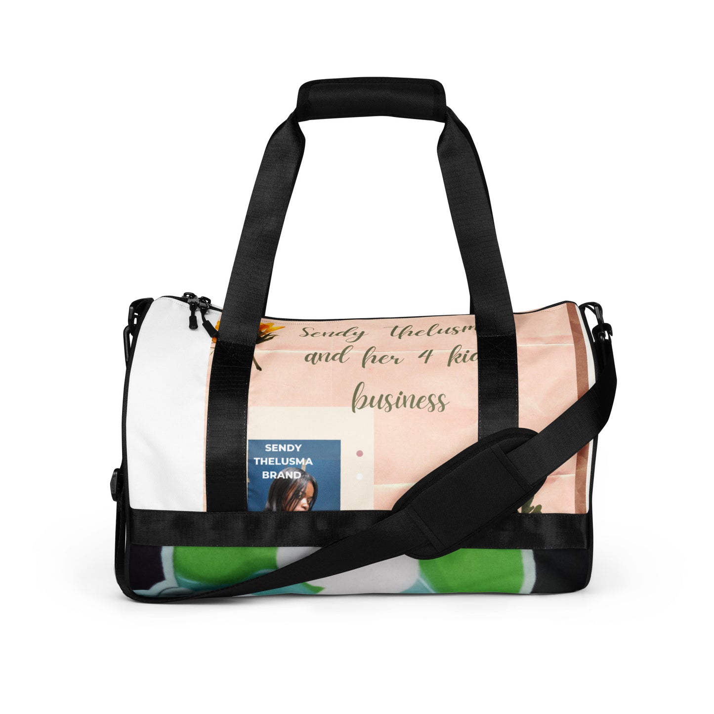 All-over print gym bag