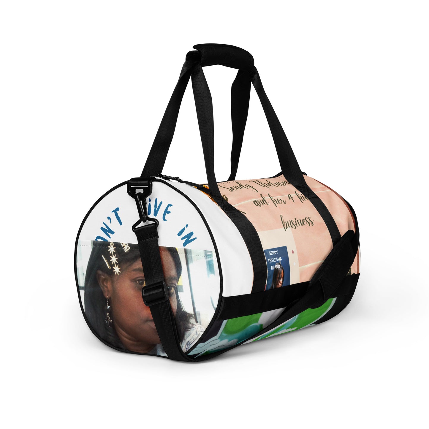 All-over print gym bag